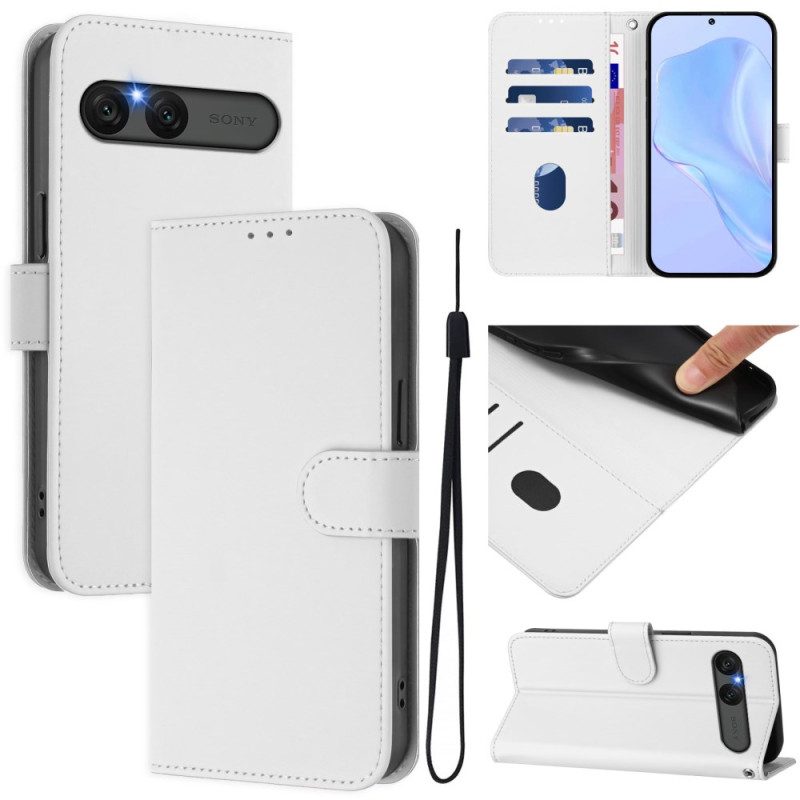 Fodral För Sony Xperia 10 Vii Konstläder