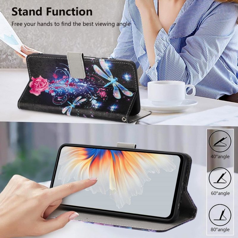 Fodral För Sony Xperia 10 Vii Trollsländor