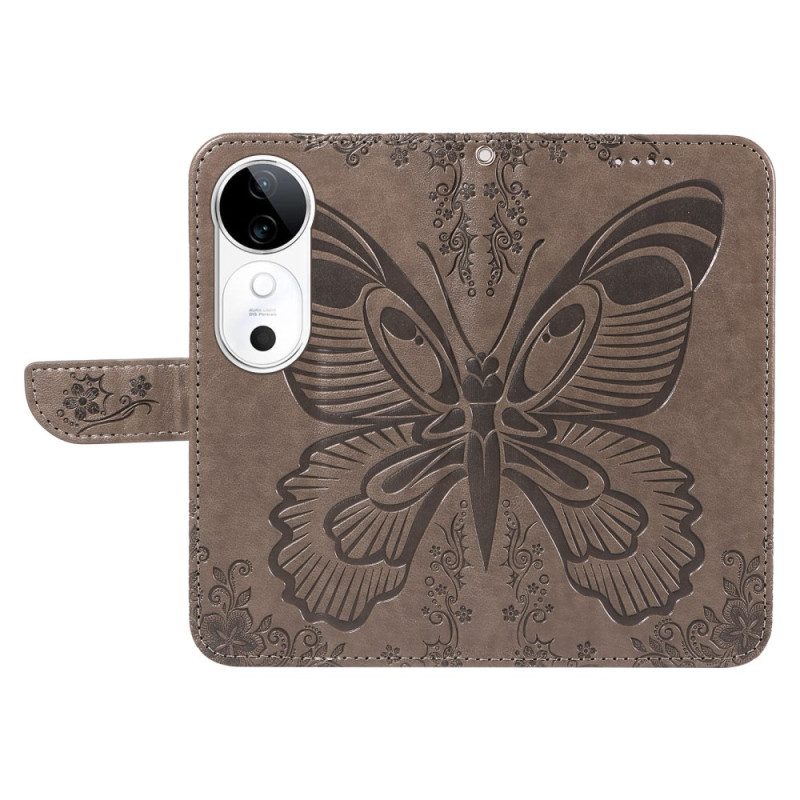 Fodral För Vivo V40 5g Grafik Fjäril