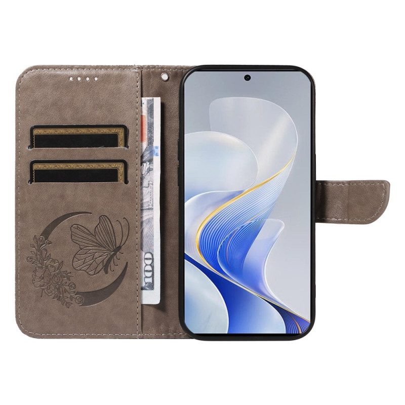 Fodral För Vivo V40 5g Grafik Fjäril