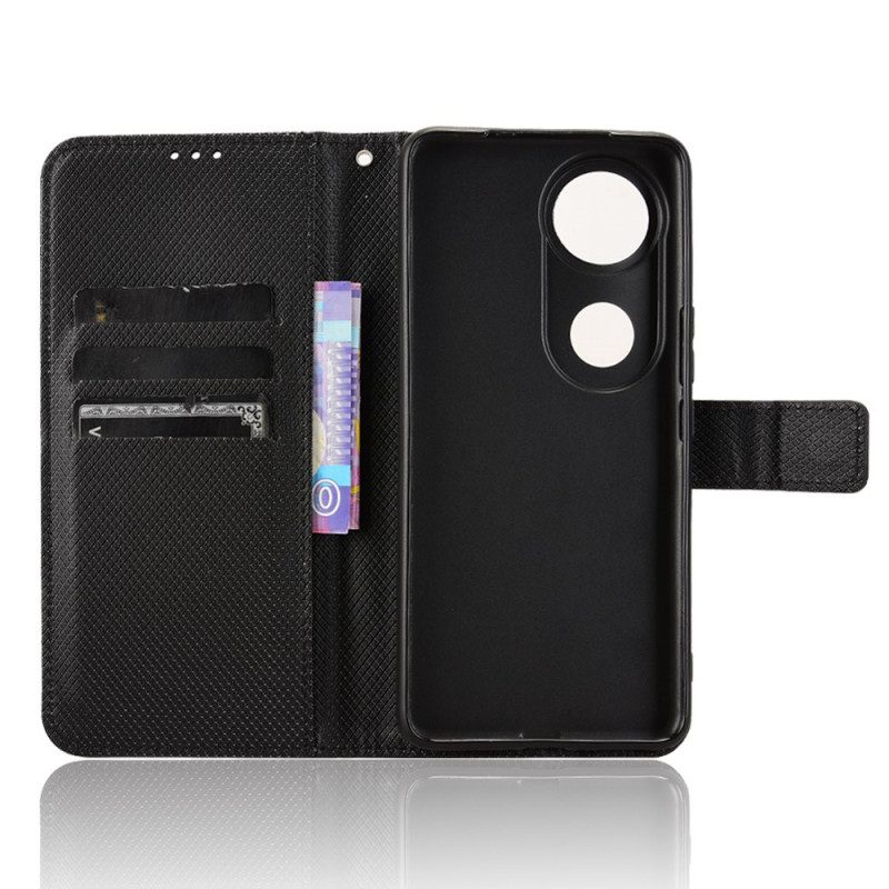 Fodral För Vivo V50 5g Diamantstruktur