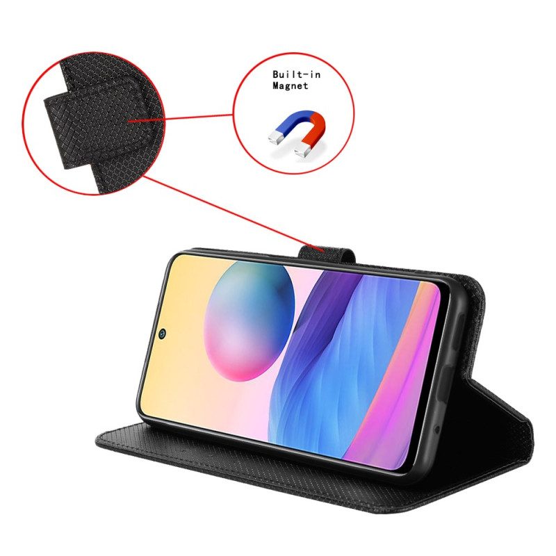 Fodral För Vivo V50 5g Diamantstruktur