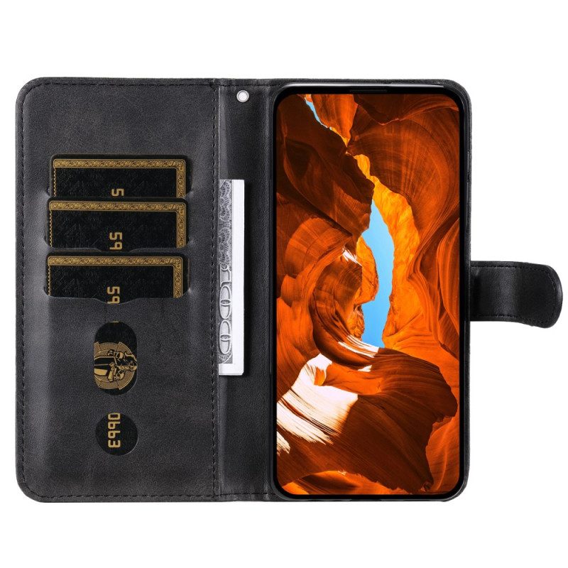 Fodral För Vivo V50 5g Dragkedja Ficka