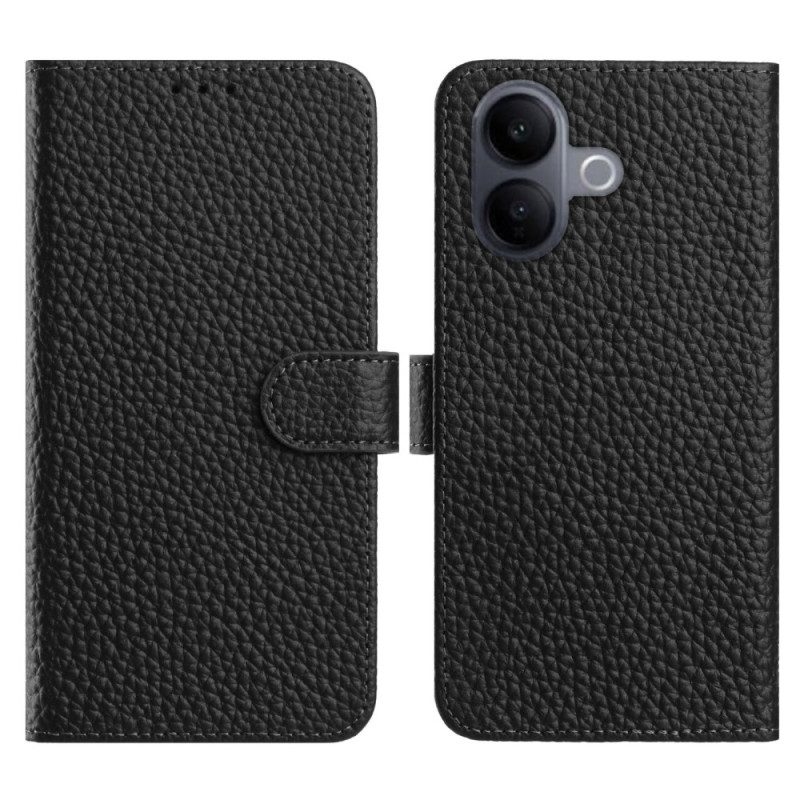 Fodral För Vivo V60 Lite Texturerat Läder