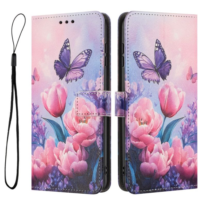 Fodral För Vivo V60 Lite Tulpaner