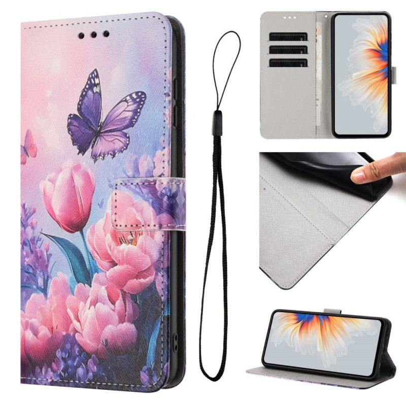 Fodral För Vivo V60 Lite Tulpaner