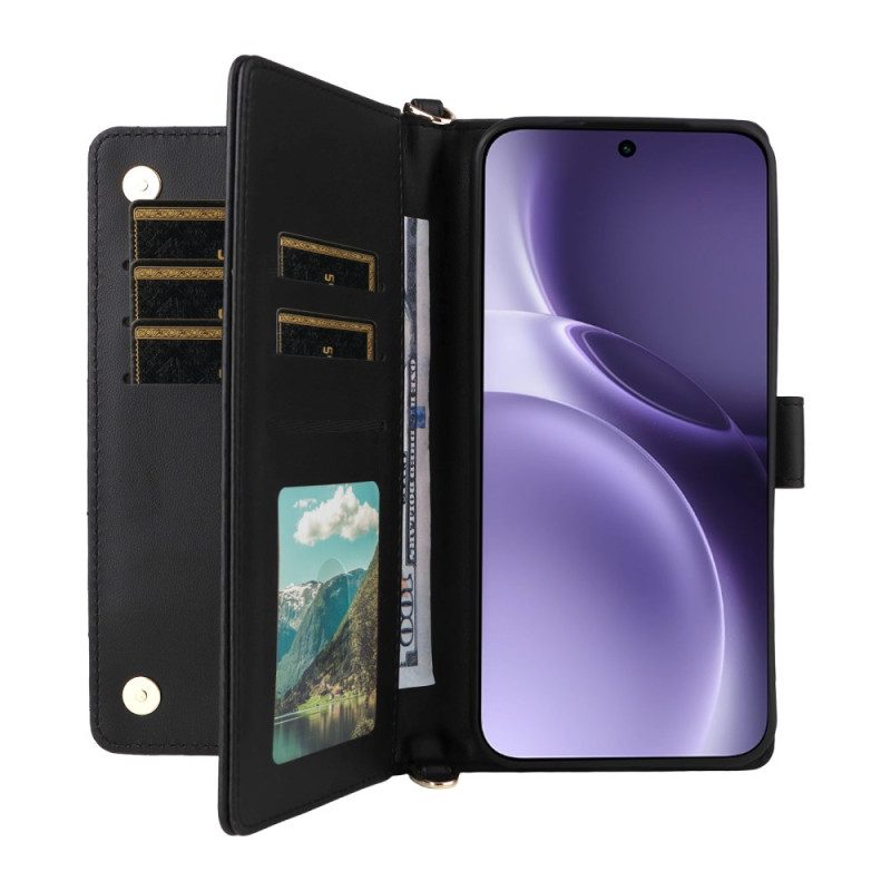Fodral För Vivo X300 Pro Vadderad Med Rem Och Axelrem