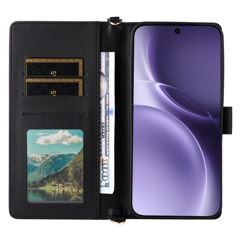 Fodral För Vivo X300 Pro Vadderad Med Rem Och Axelrem
