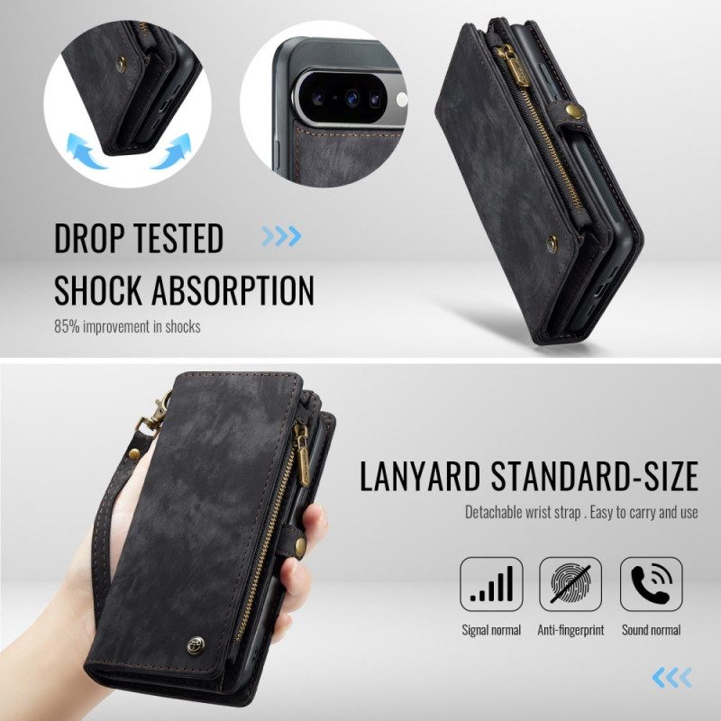 Fodral Google Pixel 10 / 10 Pro Avtagbart Fodral Och Handledsrem