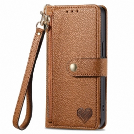 Fodral Google Pixel 10 / 10 Pro Hjärtdesign Rfid-blockering