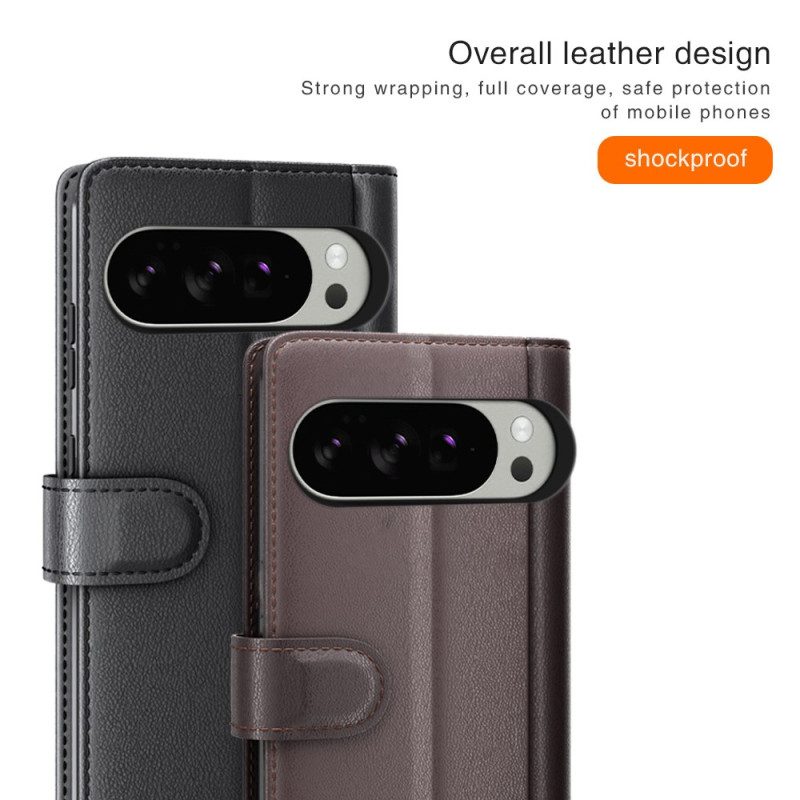 Fodral Google Pixel 10 Pro Xl Äkta Läder