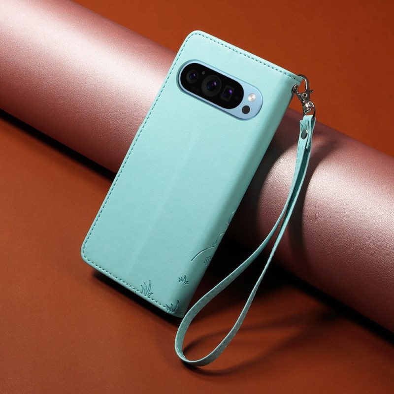 Fodral Google Pixel 10 Pro Xl Rfid-blockering Och Hundmönster