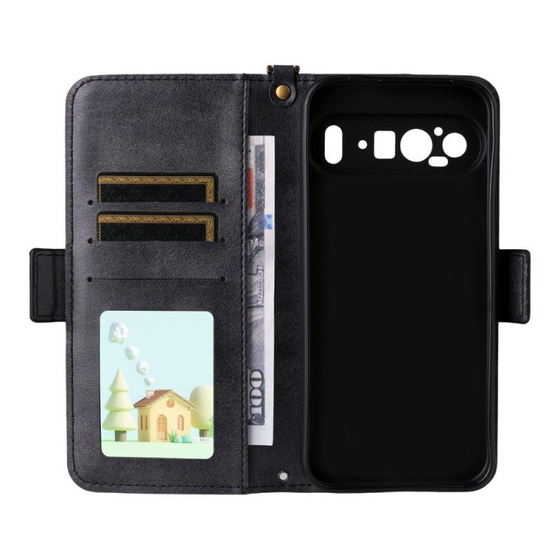 Fodral Google Pixel 10 Pro Xl Vintage Med Axelrem