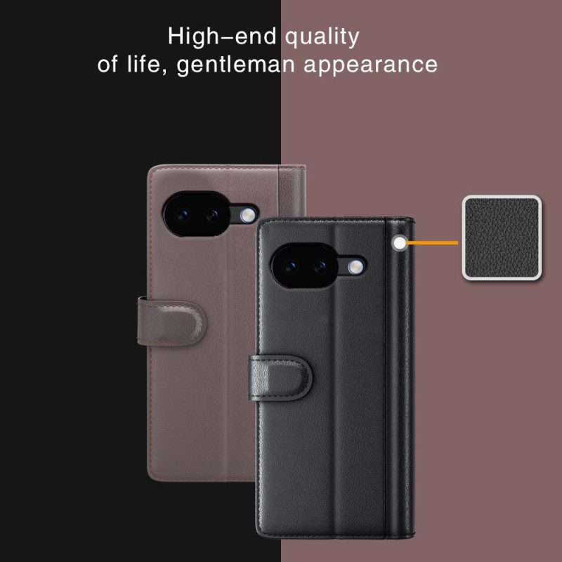 Fodral Google Pixel 10a Äkta Läder