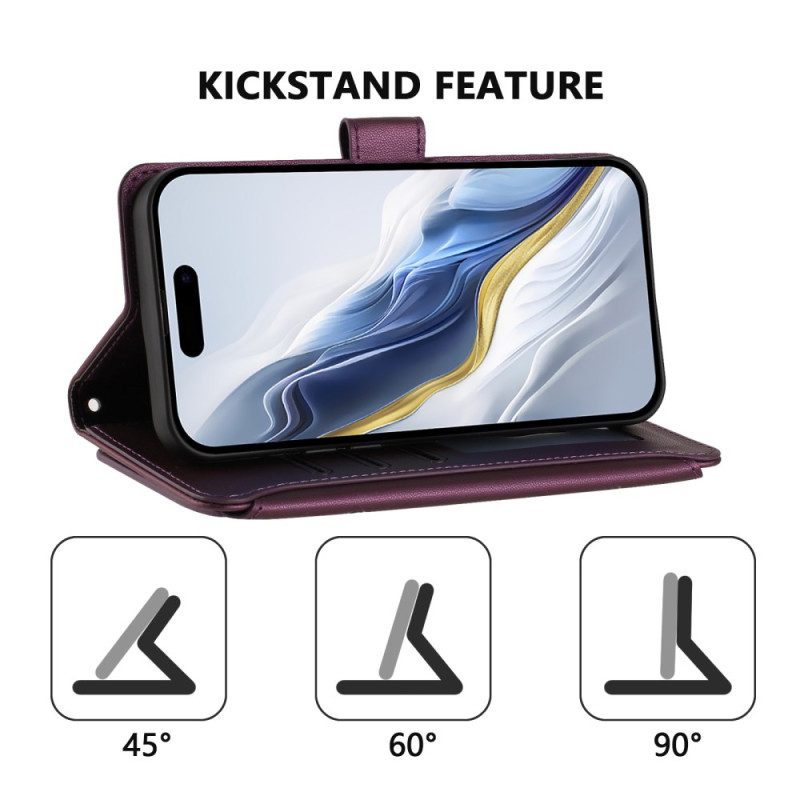 Fodral Google Pixel 10a Plånbok Med Blommönster