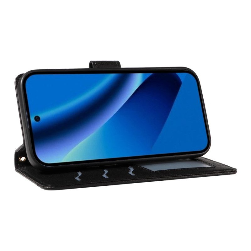 Fodral Google Pixel 10a Quiltad Plånbok Med Rem Och Axelrem