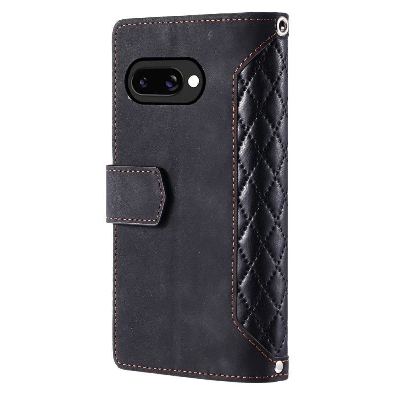 Fodral Google Pixel 10a Quiltad Vintage