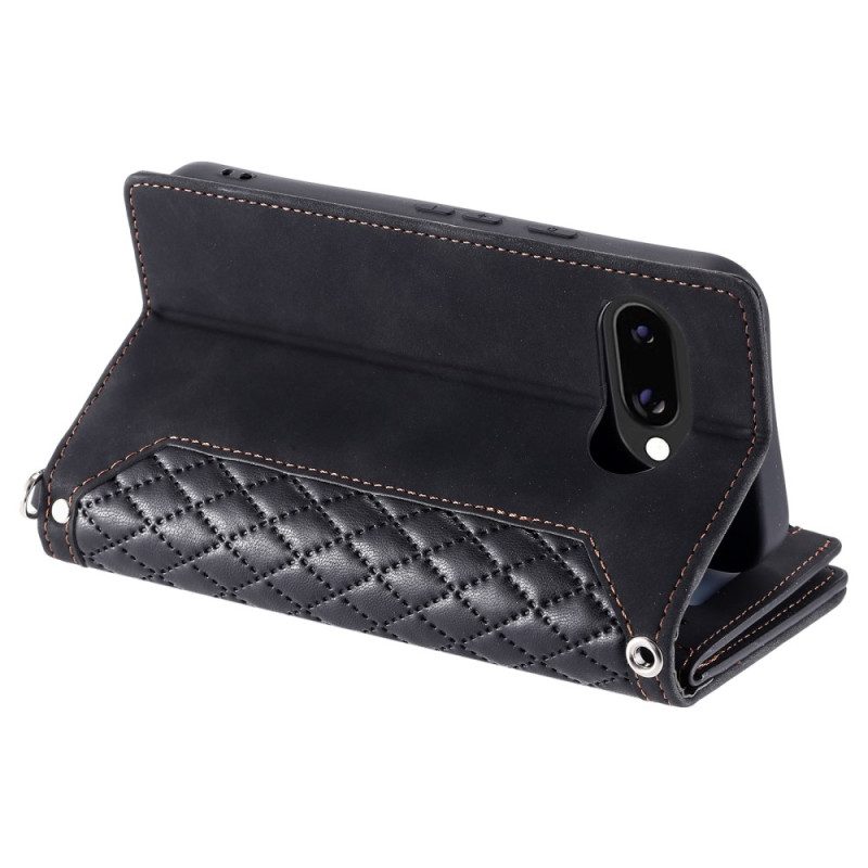 Fodral Google Pixel 10a Quiltad Vintage