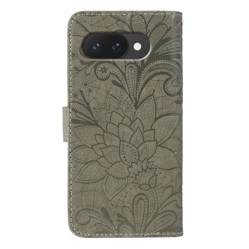 Fodral Google Pixel 10a Spets Blommor