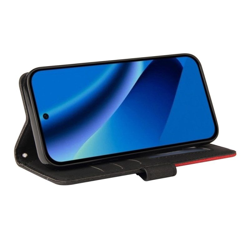 Fodral Google Pixel 10a Tvåfärgad Vågig Design