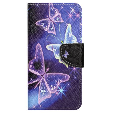 Fodral Honor 200 Lite Glittrande Fjärilar