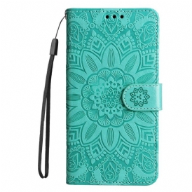 Fodral Honor Magic 5 Lite Mandala Sun Med Snodd