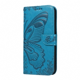 Fodral Motorola Edge 50 Neo Fjärilsdesign
