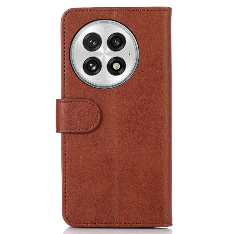 Fodral Oneplus 13 Lädereffekt