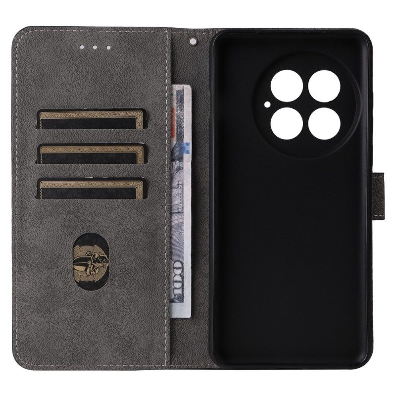 Fodral Oneplus 13 Mockaeffekt Med Rfid-skydd