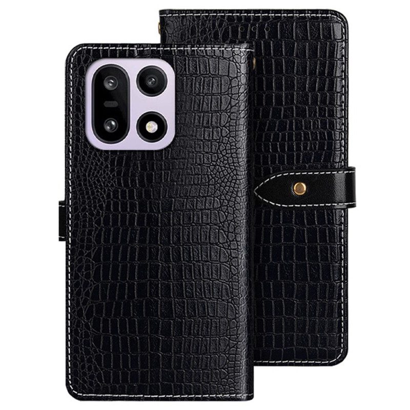 Fodral Oneplus 15 Idewei Krokodilstruktur