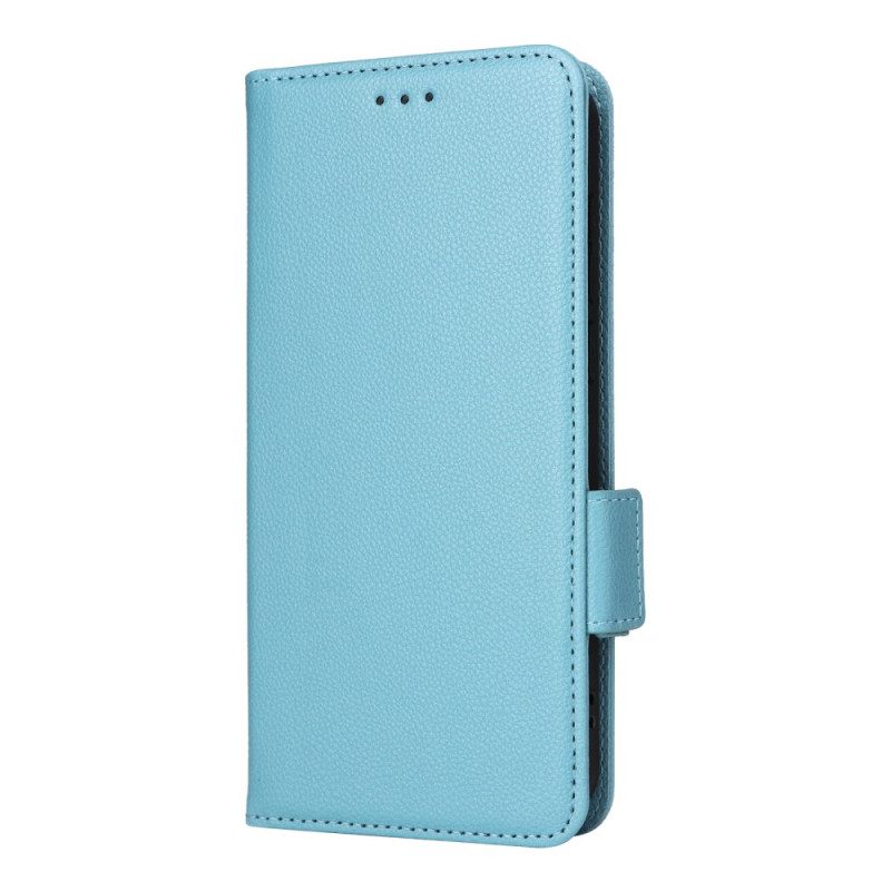 Fodral Oneplus 15 Imitationsläder Med Rem