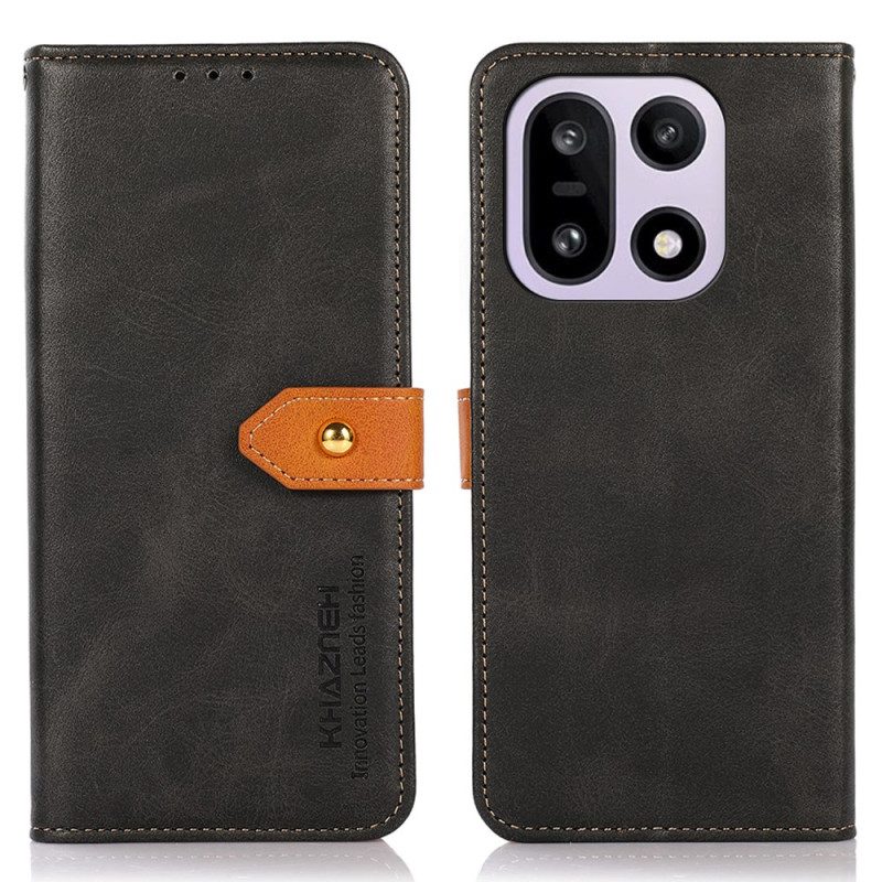 Fodral Oneplus 15 Khazneh Guldspänne