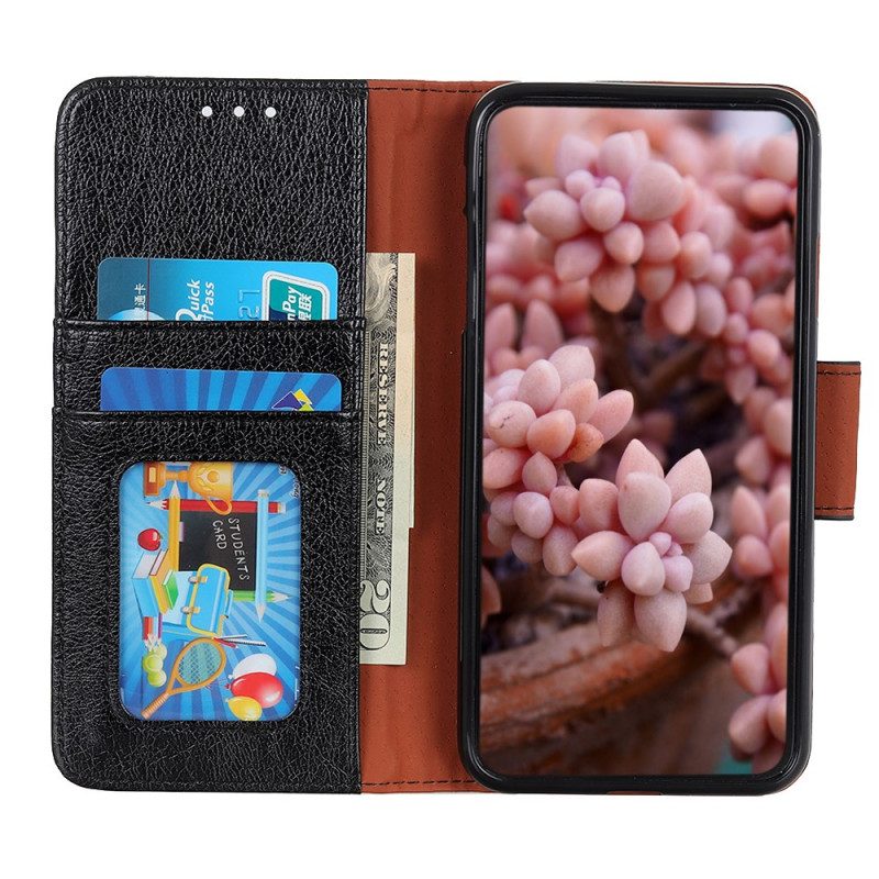 Fodral Oneplus 15 Nappaspaltläder