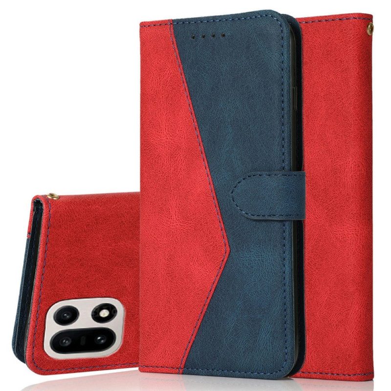 Fodral Oneplus 15 Tvåfärgad Design