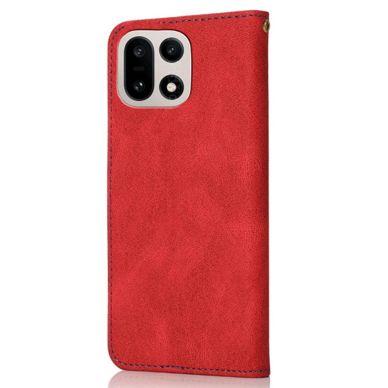 Fodral Oneplus 15 Tvåfärgad Design