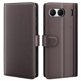 Fodral Oneplus Nord 4 Äkta Läder