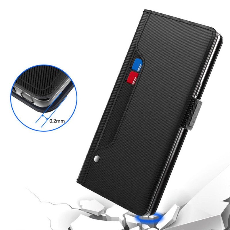 Fodral Oneplus Nord 4 Korthållare Och Spegel
