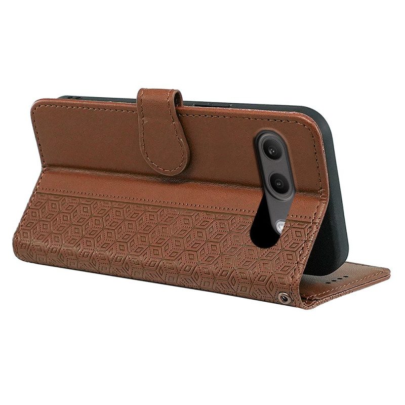 Fodral Oneplus Nord 4 Kubiskt Mönster