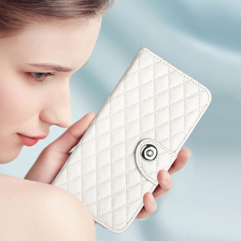 Fodral Oneplus Nord 4 Quiltad 7 Kortfack