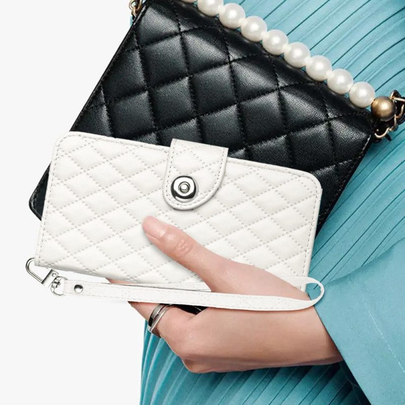 Fodral Oneplus Nord 4 Quiltad 7 Kortfack