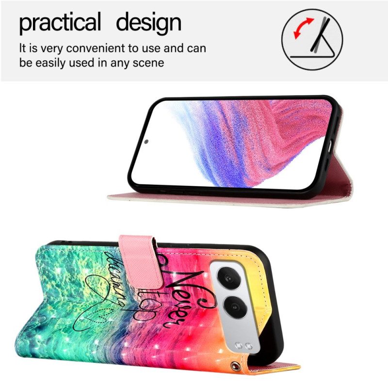 Fodral Oneplus Nord 4 Sluta Aldrig Drömmer