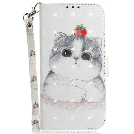 Fodral Oneplus Nord 4 Snodd Med Katt Och Jordgubb