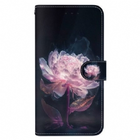 Fodral Oneplus Nord 4 Snodd Med Lila Pion