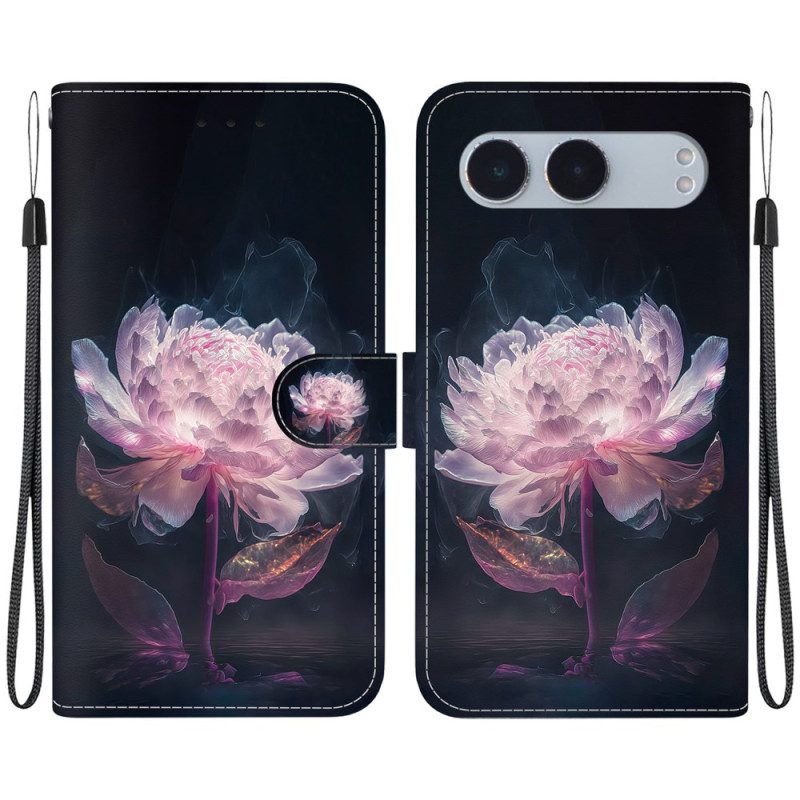 Fodral Oneplus Nord 4 Snodd Med Lila Pion