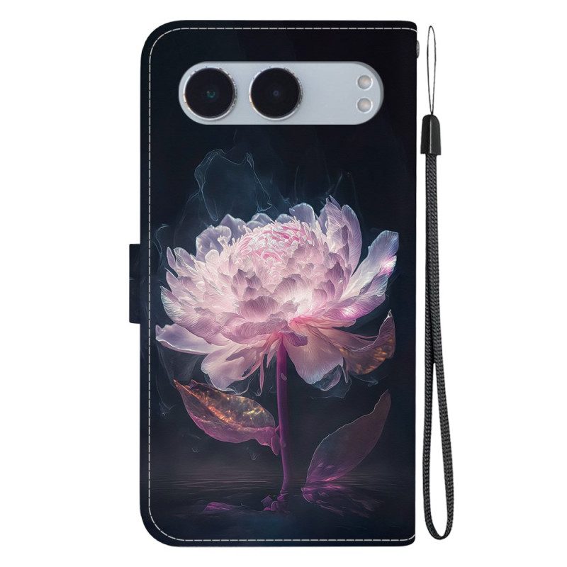 Fodral Oneplus Nord 4 Snodd Med Lila Pion