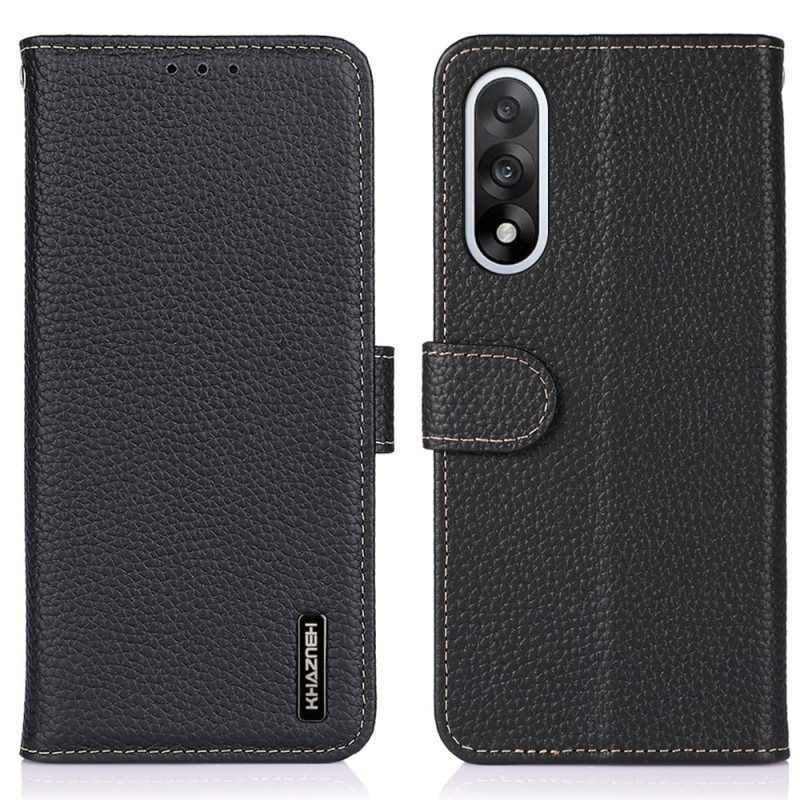 Fodral Oneplus Nord 5 Khazneh Texturerat Läder