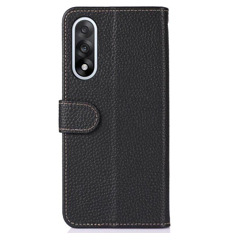 Fodral Oneplus Nord 5 Khazneh Texturerat Läder