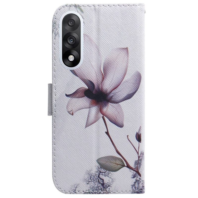 Fodral Oneplus Nord 5 Rosa Blomma
