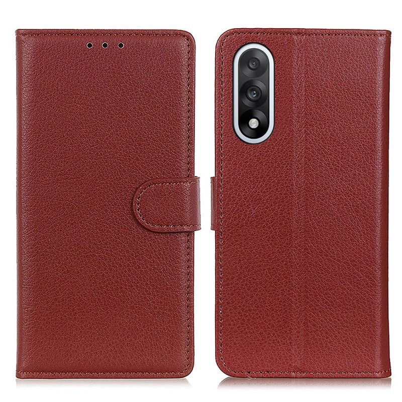 Fodral Oneplus Nord 5 Traditionellt Konstläder