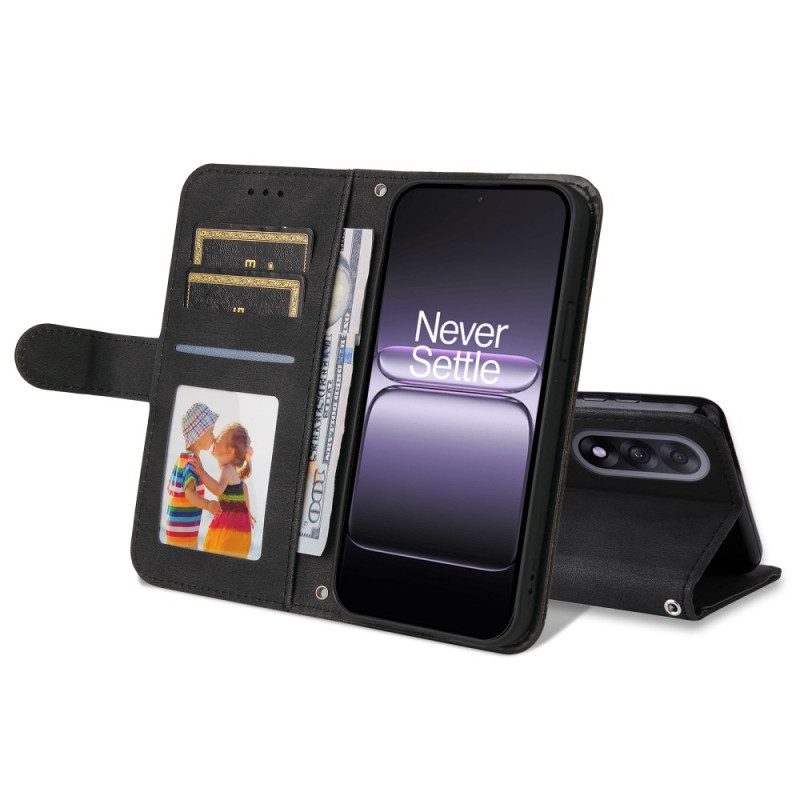 Fodral Oneplus Nord 5 Vintage Mockaeffekt